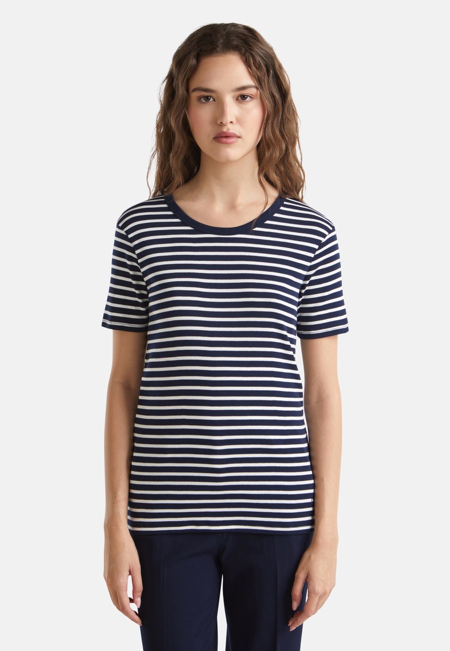 

Футболка United Colors of Benetton CREW NECK STRIPED, Blue