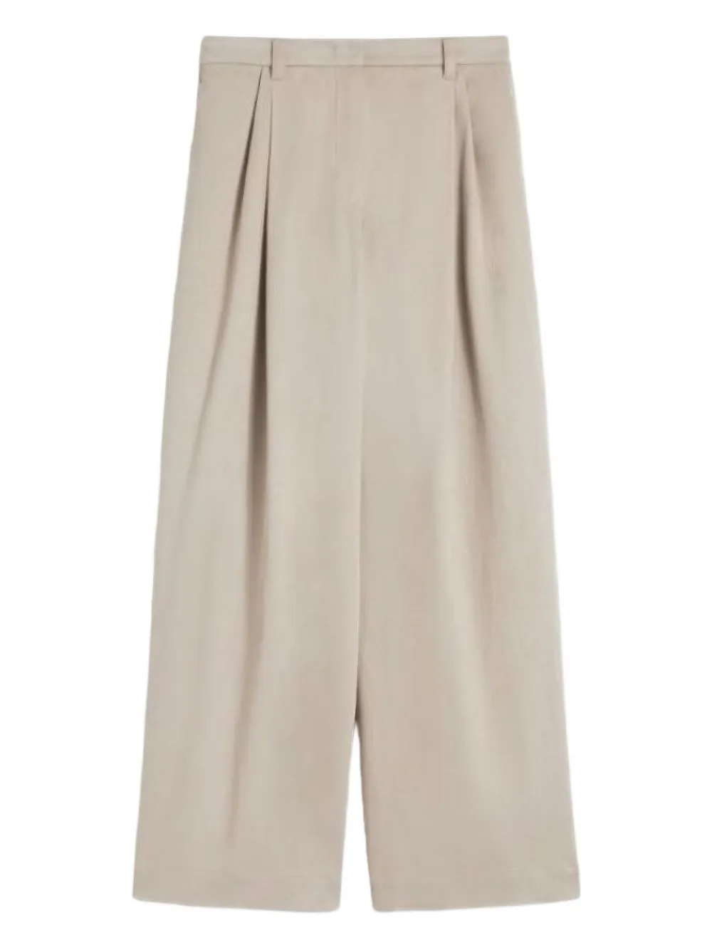 

Широкие брюки со складками 'S Max Mara, нейтральный