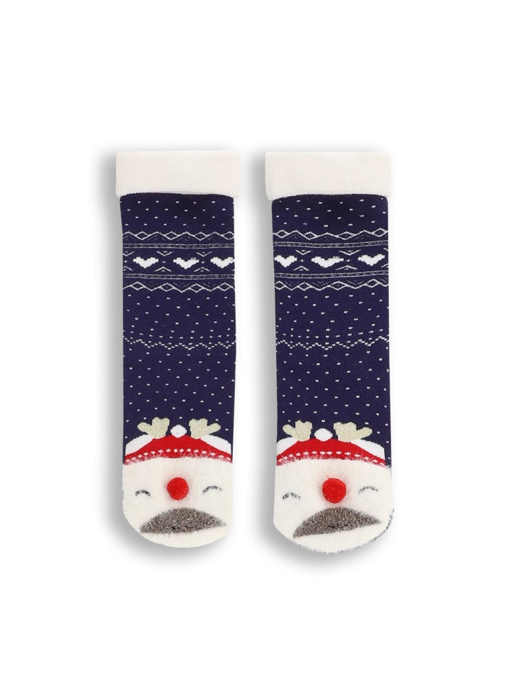 

Coccodrillo Рождественские носки темно-синего цвета