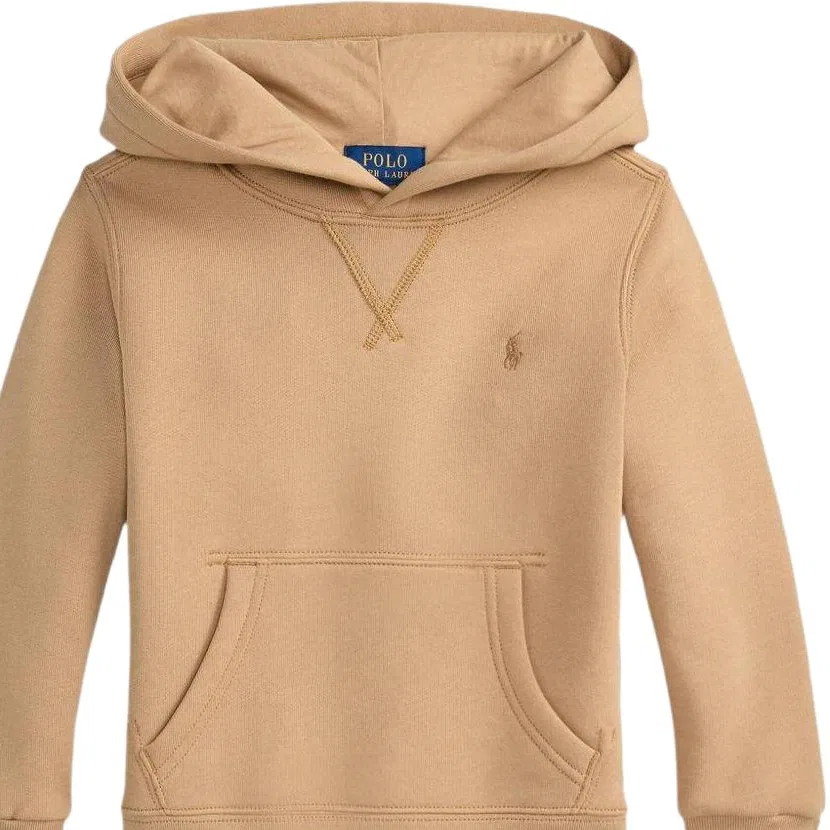 Свитшот с вышивкой Polo Ralph Lauren Kids Beige — фото 4