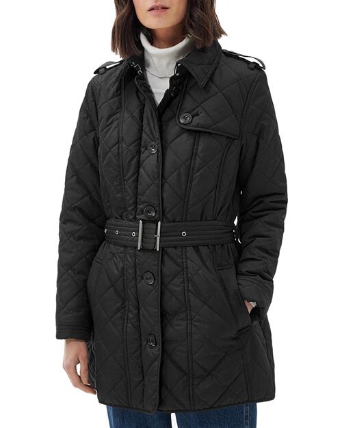 

Стеганый тренч Tummel Box Barbour, цвет Black