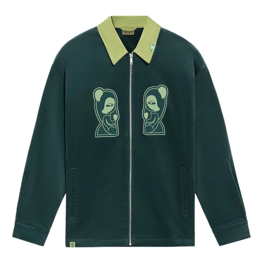 

Куртка Li-Ning THE NORTH FACE Logo Printing Jacket 'Dark Green', зеленый
