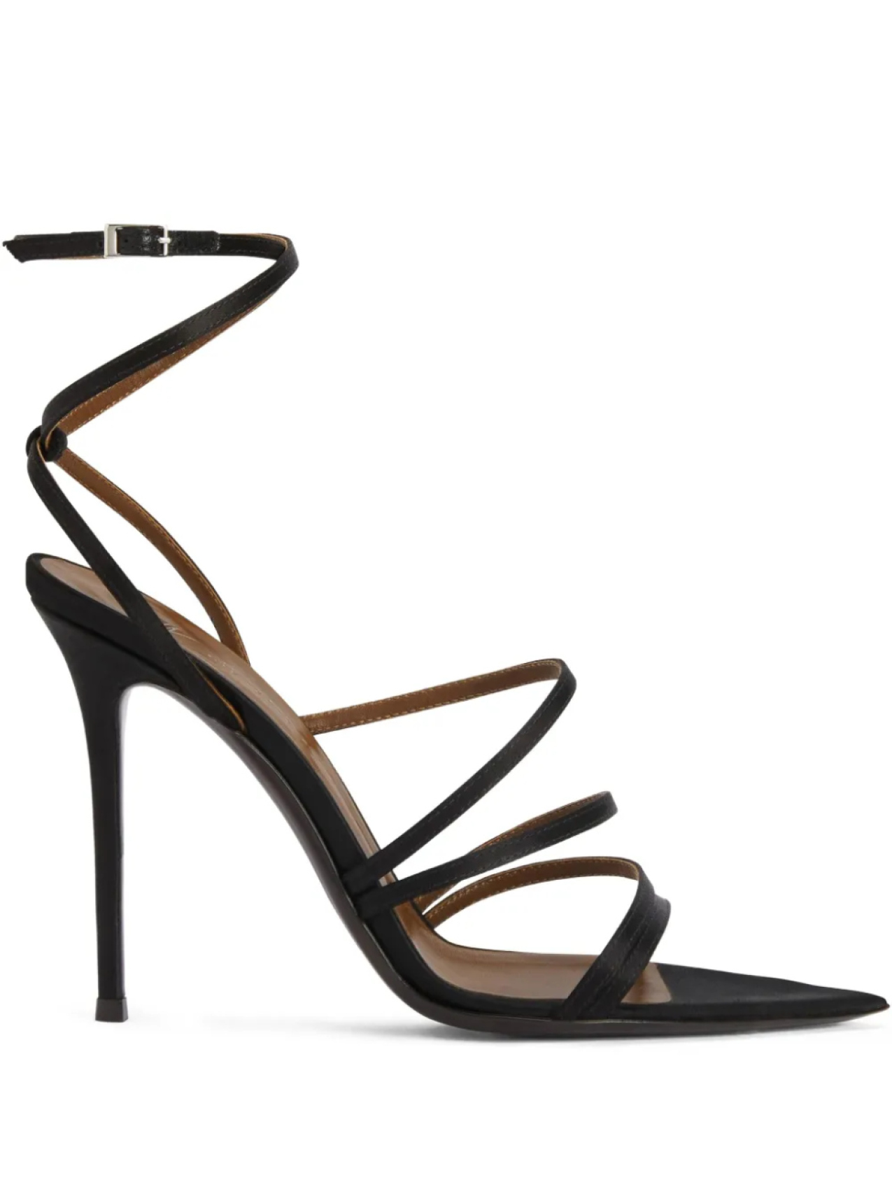 Сандалии Intriigo Claire 105 мм Giuseppe Zanotti, черный