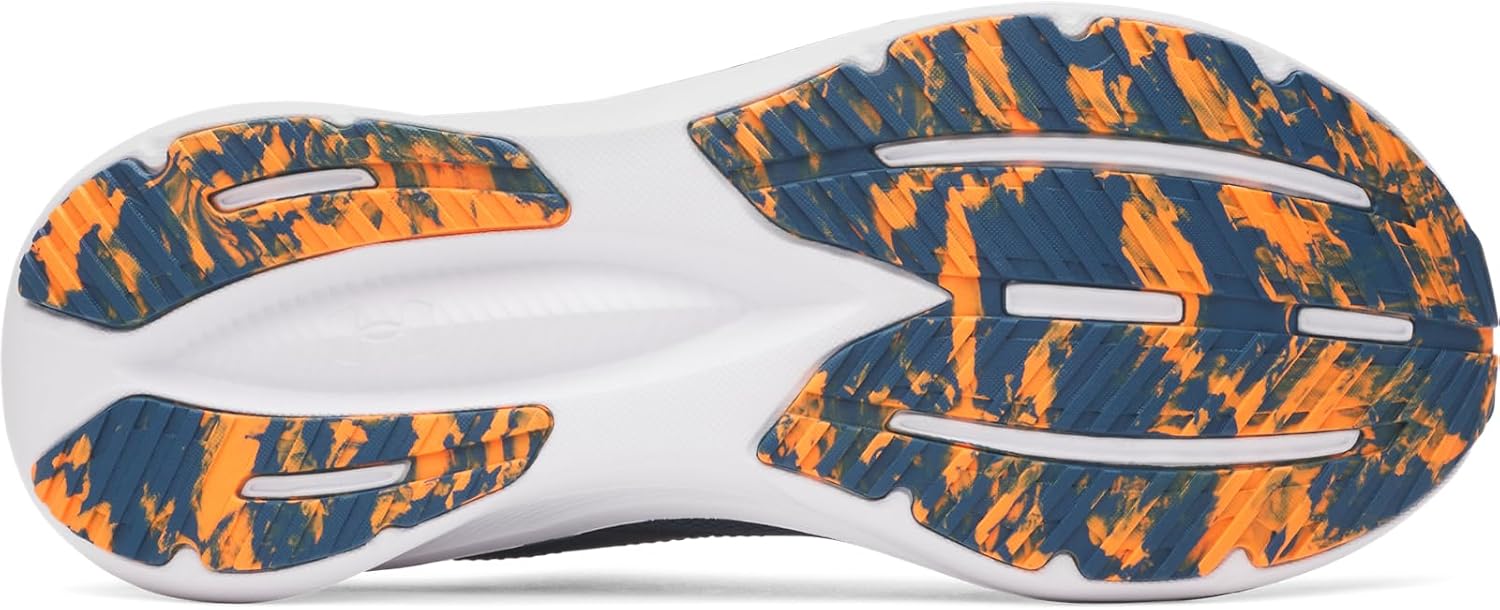Мужские кроссовки Under Armour Charged Assert 11, оранжевый/синий — фото 4