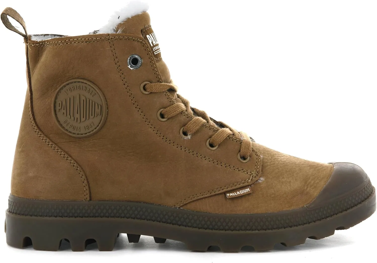 Мужские ботинки Palladium Pampa Hi Zip WL, Mahogany 05982 257