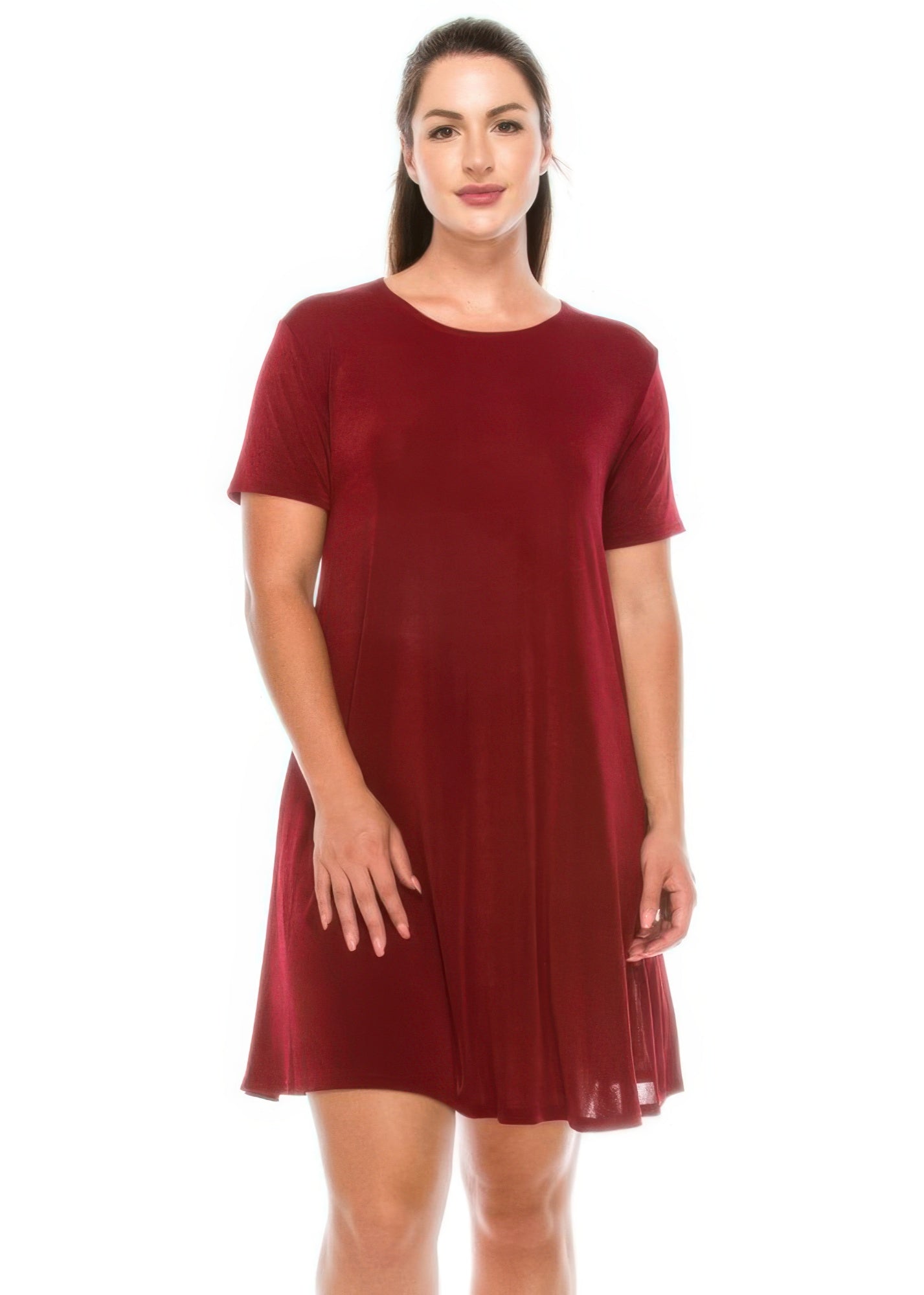 

Эластичное короткое платье с короткими рукавами TRUEDAMES, бирюзовый