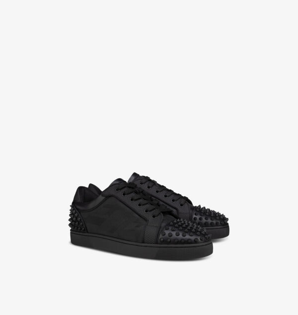 Низкие кроссовки Seavaste 2 Orlato из кожи и нейлона с заклепками Christian Louboutin, мультиколор — фото 2