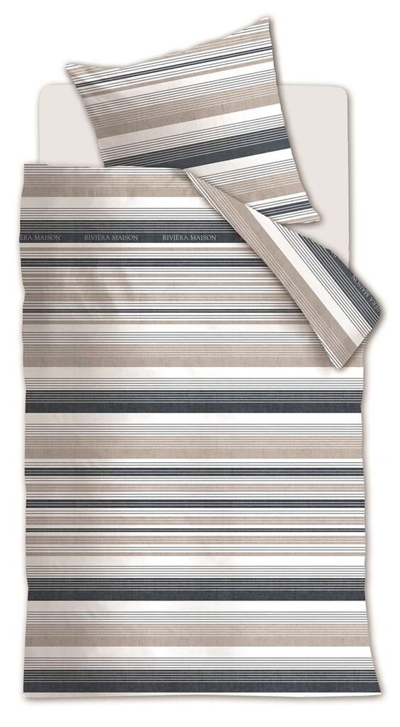 

Постельное белье Rivièra Maison Sturdy Stripe_Navy_DE_UV_155x220 155 x 220 см + 1x 80 x 80 см 1 пододеяльник, 1 наволочка Rivièra Maison