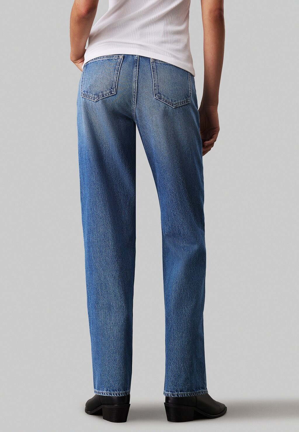 

Джинсы прямого кроя Calvin Klein Jeans, синий