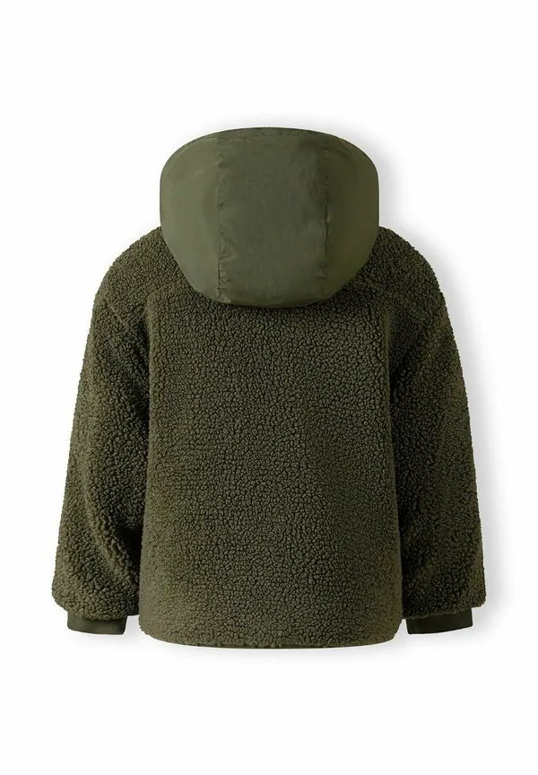 Зимняя куртка в стиле борг с фиксированным капюшоном Minoti, Khaki — фото 3