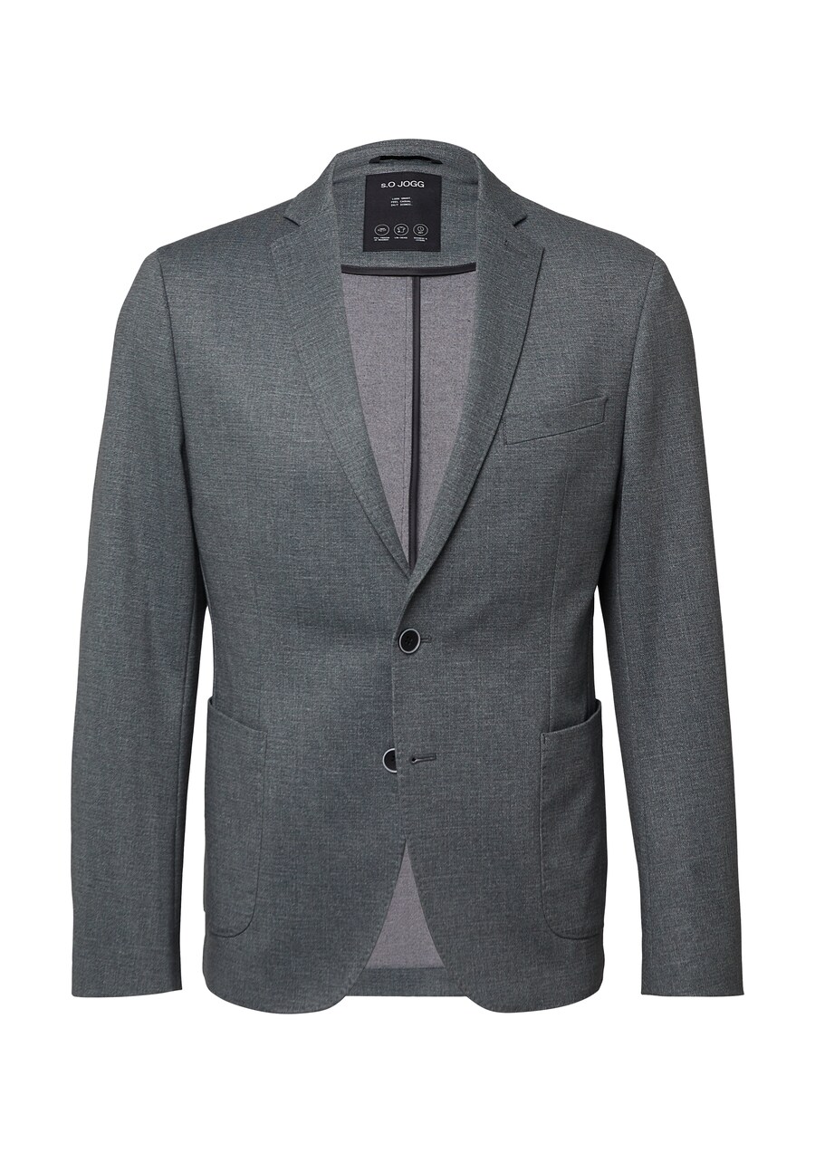 

Пиджак стандартного кроя s.Oliver BLACK LABEL, темно-серый