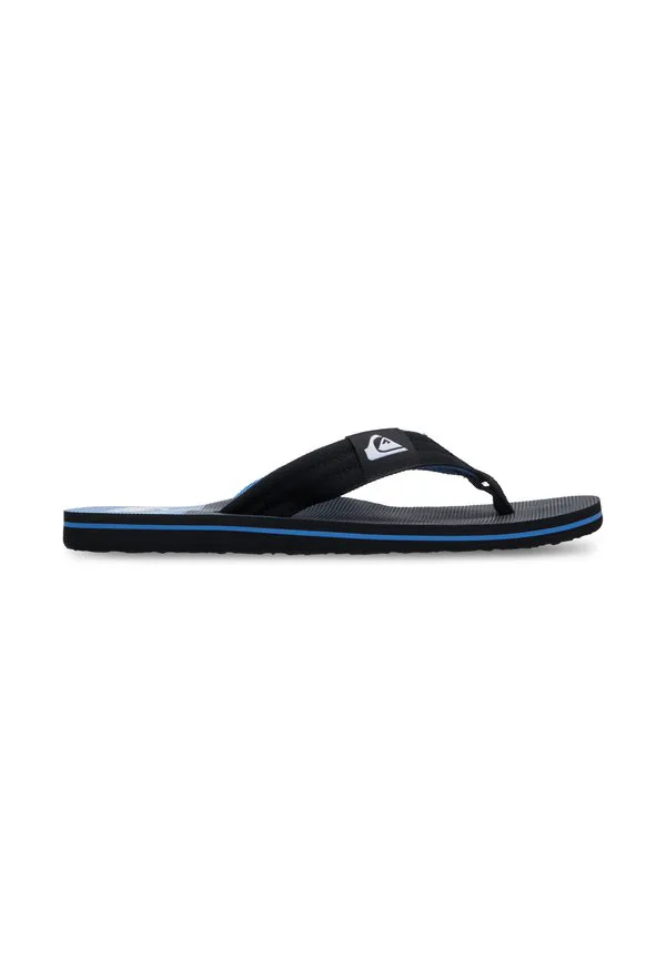 Сандалии molokai layback 26 с т-образным ремешком Quiksilver, Black Tijuana
