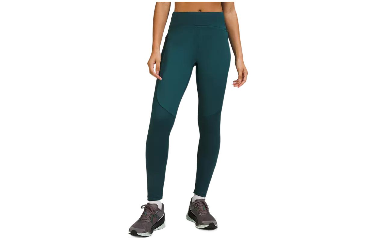 

Трикотажные спортивные брюки женские Lululemon, Green Jasper/GRNJ