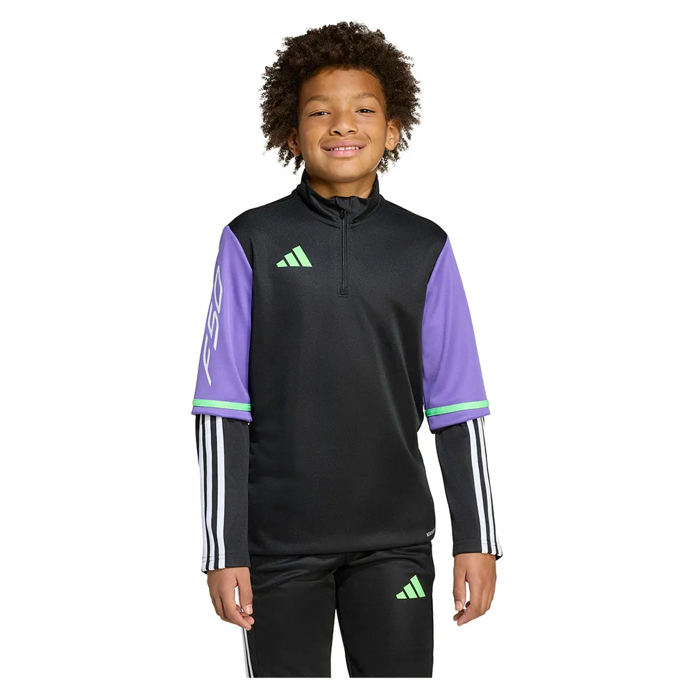 

Толстовка adidas F50 Training half zip, черный