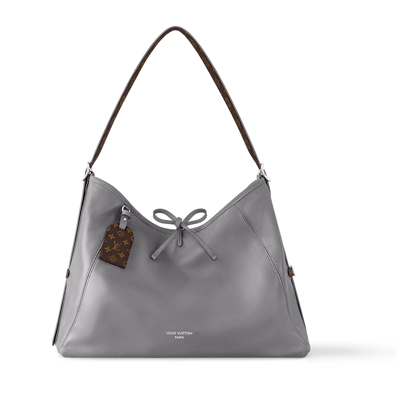 

Сумка через плечо Carryall Dark MM средне-серого цвета LOUIS VUITTON