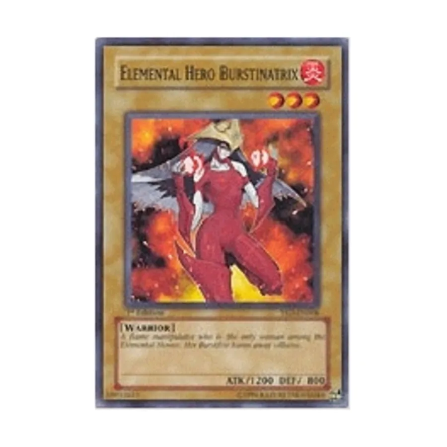 

CCG Элементальный герой Бурстинатрикс (Обычный), Yu-Gi-Oh - Starter Deck - 2006 - Singles
