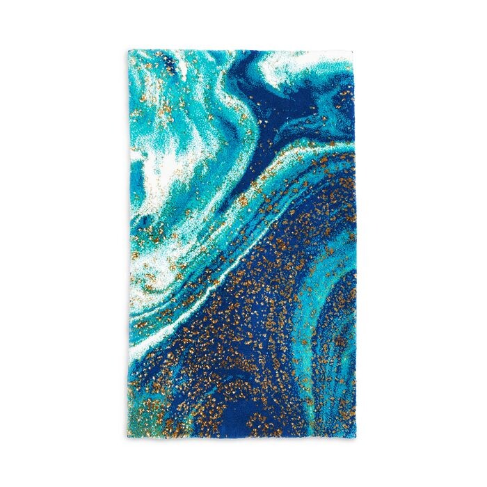 

Большой синий коврик для ванной Abyss, 27 x 47 дюймов