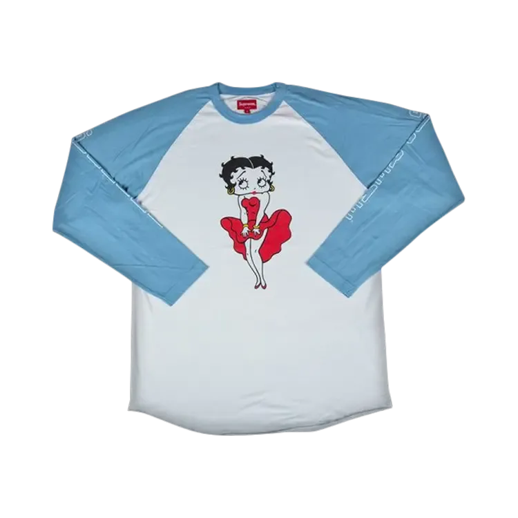 Supreme Betty Boop Raglan 'Blue'