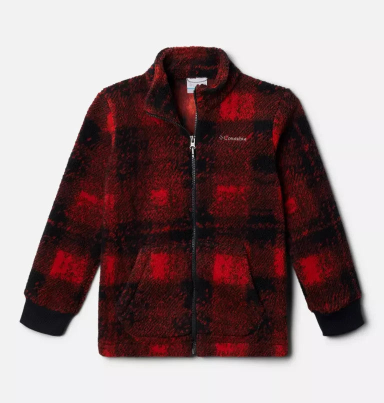 

Детская куртка Columbia Rugged Ridge II в красную клетку, из флиса шерпа, на молнии, новая, без бирки, размер 29