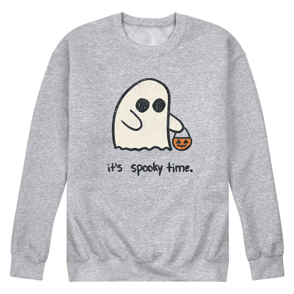 

Мужской флис с рисунком It's Spooky Time Licensed Character, серый