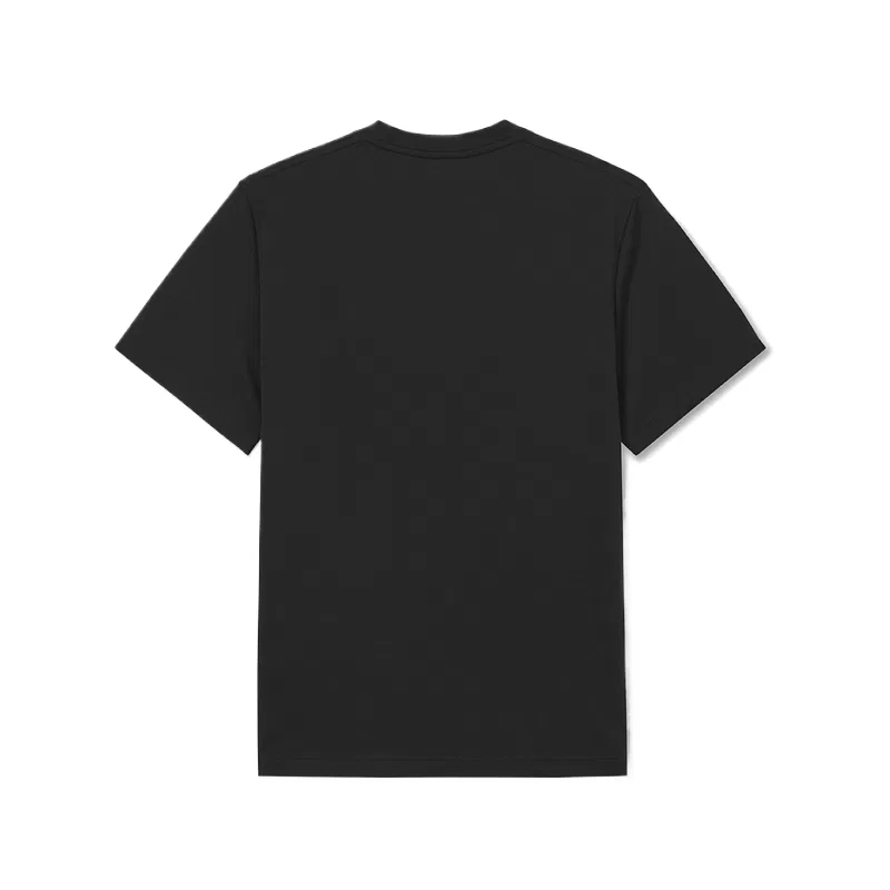 Футболка мужская с круглым вырезом, прямой крой LACOSTE, 031/Black — фото 4