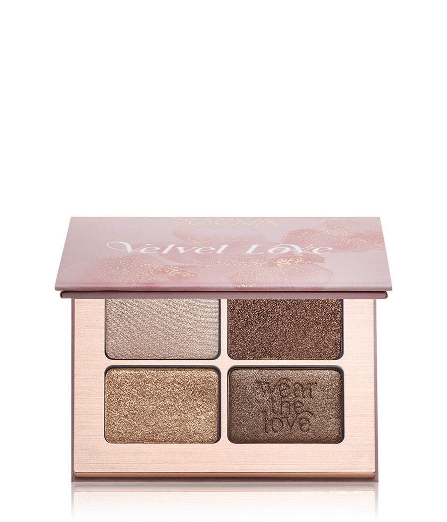 

Палитра теней для век ZOEVA Velvet Love Eyeshadow Quad, Bronze Espresso Eyes, 1 шт.