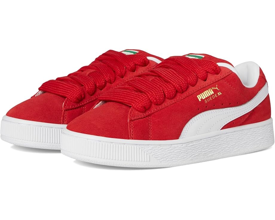 

Кроссовки PUMA Kids Suede XL, цвет For All Time Red/PUMA White