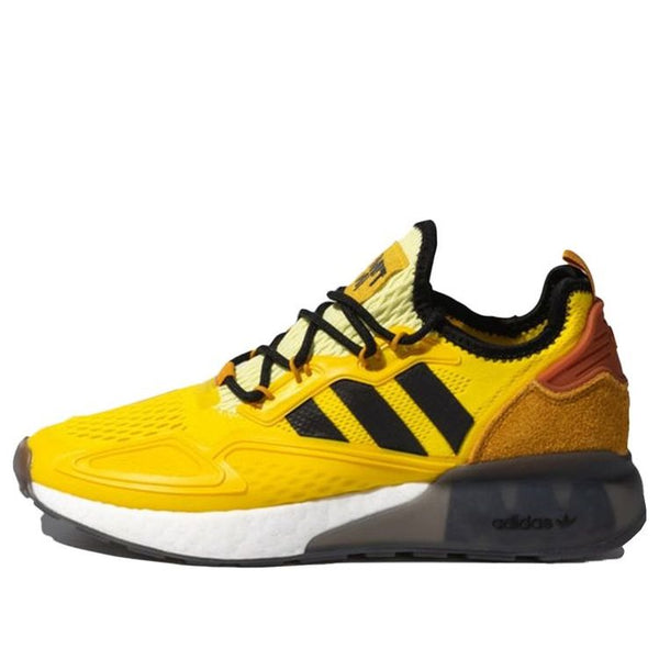 

Кроссовки ninja x zx 2k boost Adidas, желтый