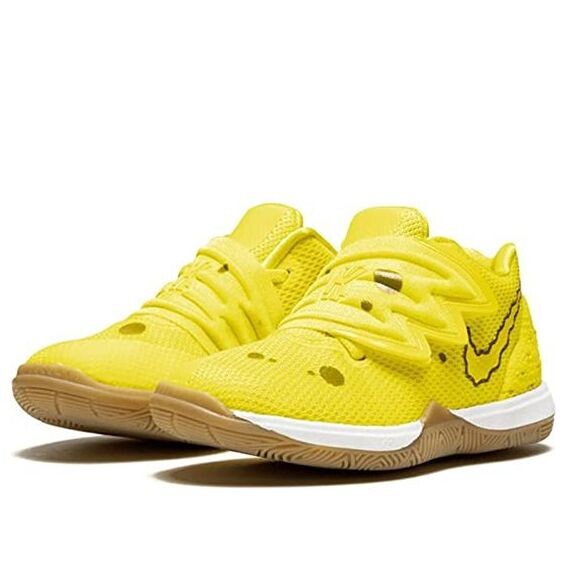 Кроссовки spongebob squarepants x kyrie 5 'spongebob' Nike, желтый — фото 2