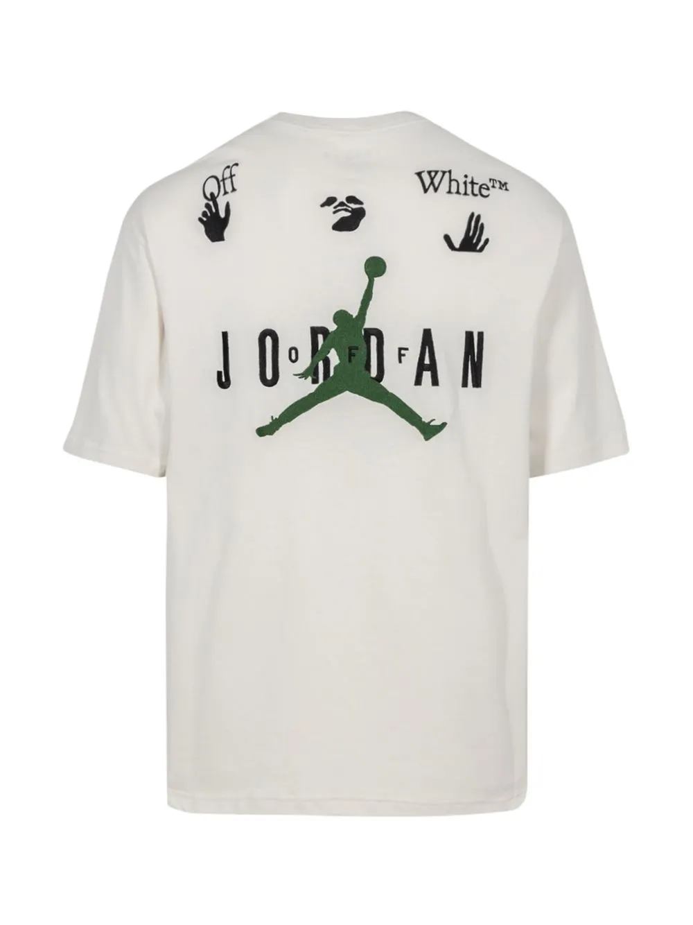 Футболка из коллаборации с Off-White Jordan, белый — фото 2