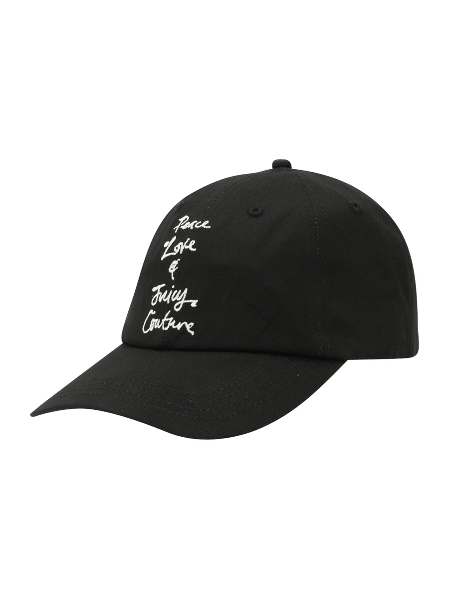 

Бейсболка Juicy Couture PEACE LOVE & JUICY SLOGA, черный