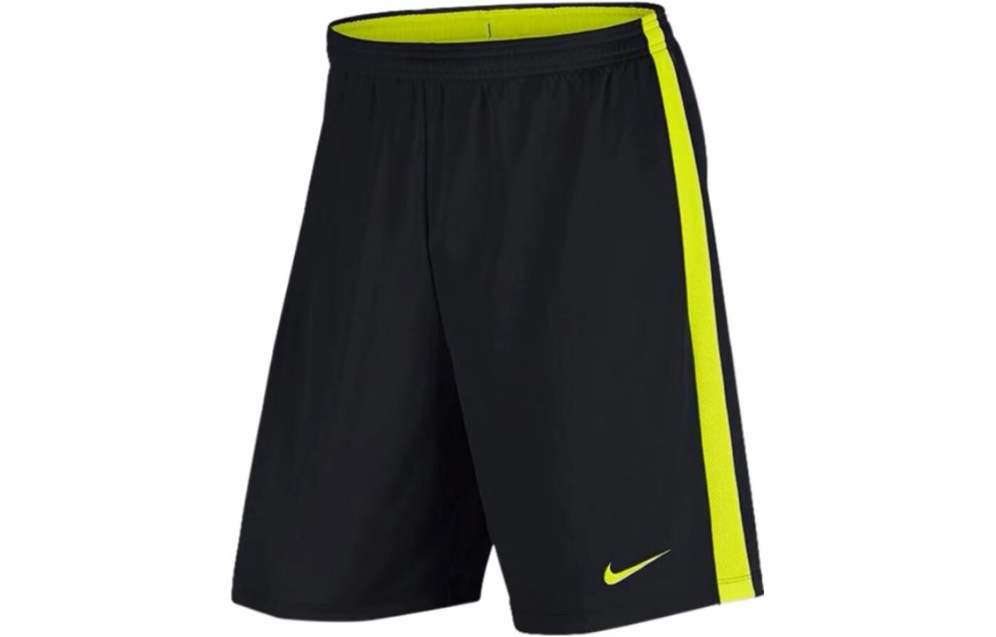

Мужские спортивные шорты Nike, цвет Black fluorescent yellow