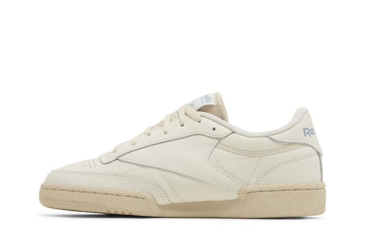 Кроссовки Reebok Wmns Club C 85 'Chalk Vintage Blue', белый — фото 4