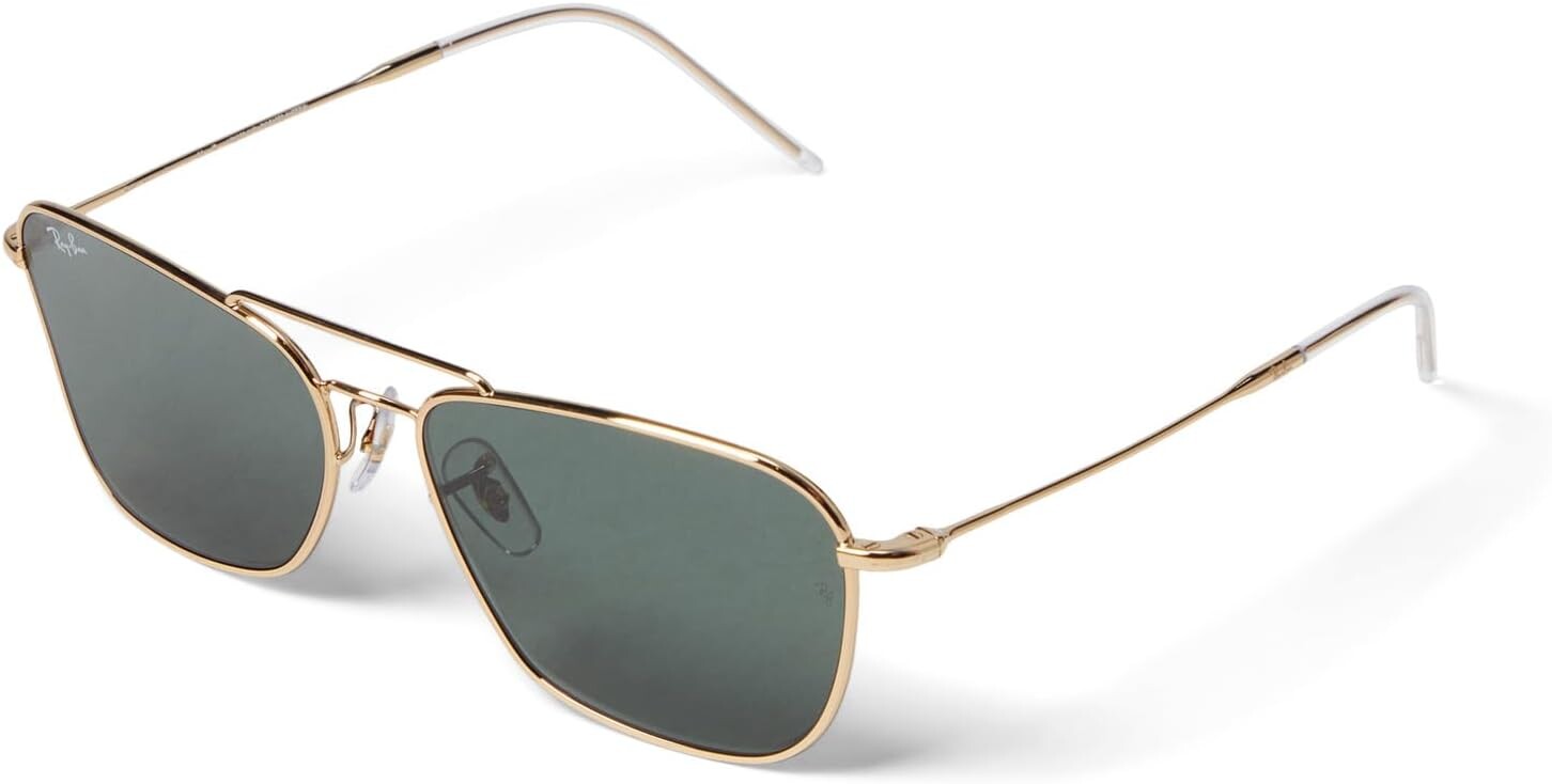 

Солнцезащитные очки 58 mm 0RBR0102S Caravan Reverse Ray-Ban, цвет Arista/Dark Green