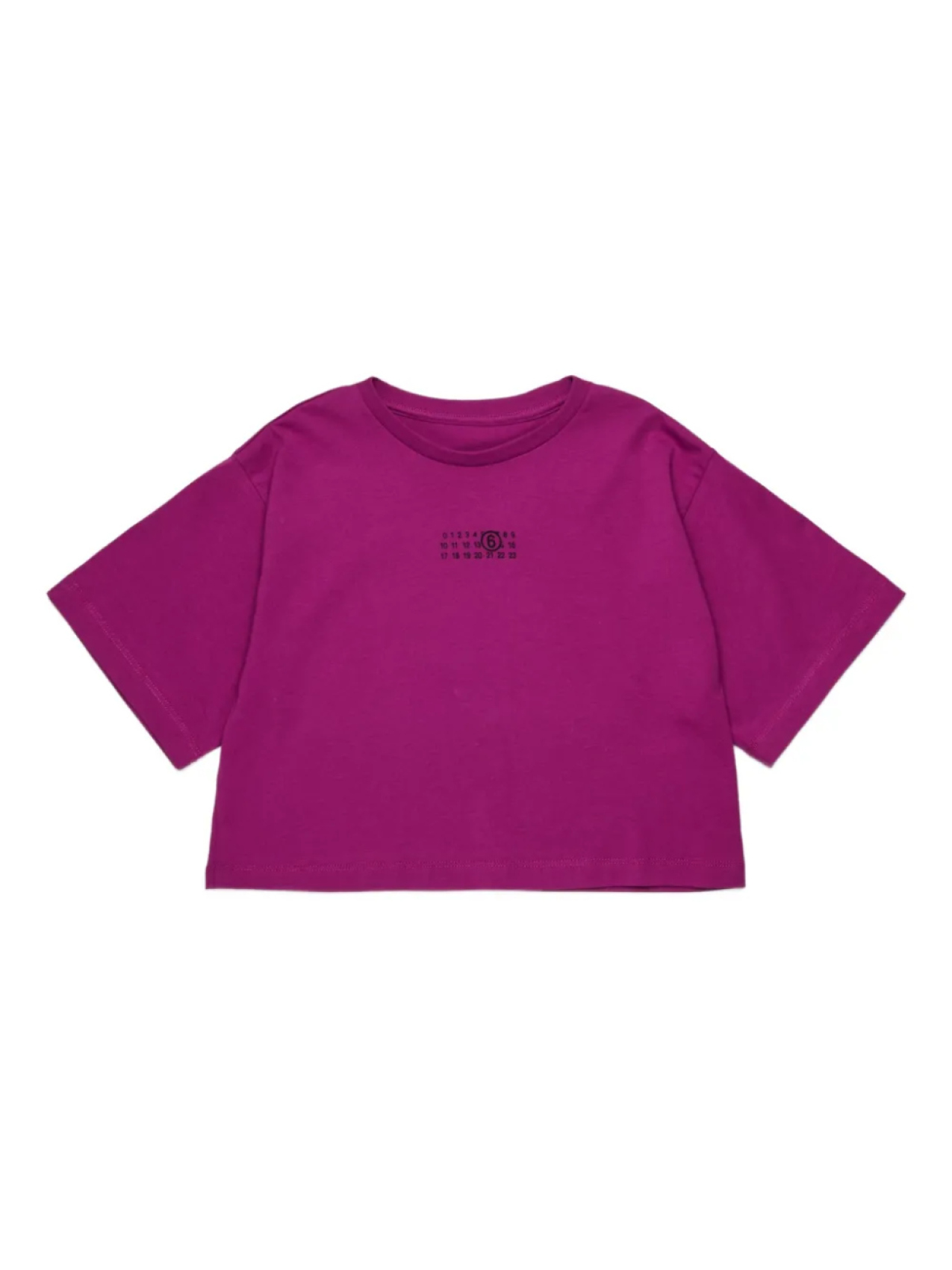 

Футболка хлопковая MM6 Maison Margiela Kids, розовый