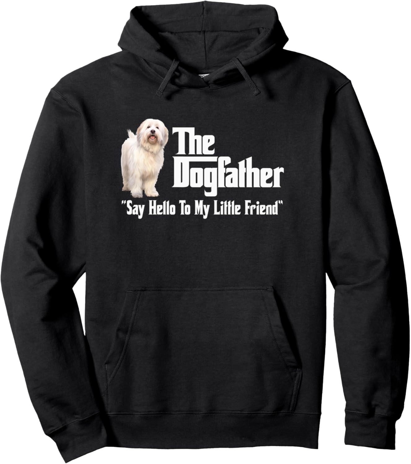 

Толстовка с капюшоном Coton de Tulear Dog Father Hoodie Utopia Sport Coton De Tulear Shop, черный