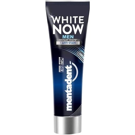 Зубная паста White Now для мужчин, отбеливающая зубы, 75 мл, Mentadent