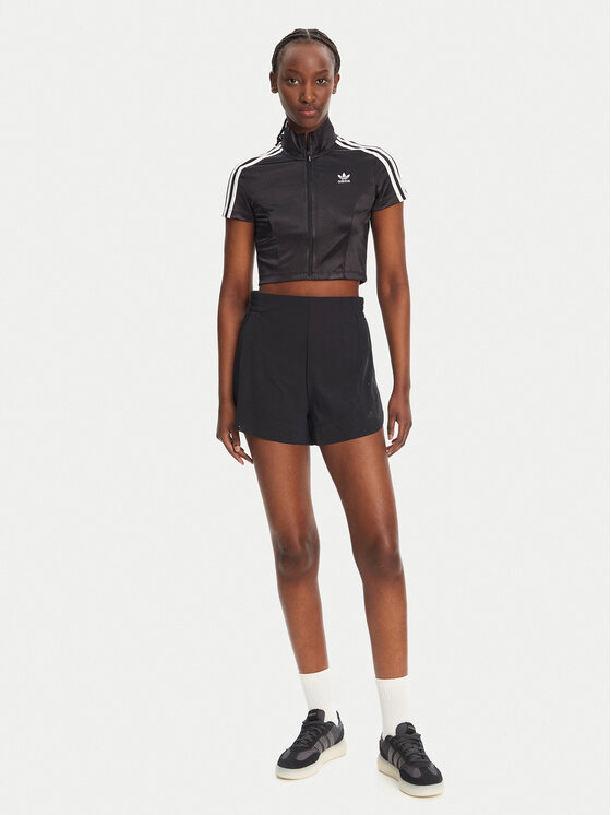 Облегающая блузка adicolor JD0277 Adidas, черный — фото 2