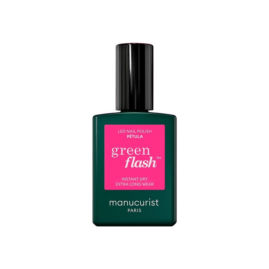 

Лак для ногтей green flash instant dry extra long wear Manucurist, 51400 - pink, объем 15 мл