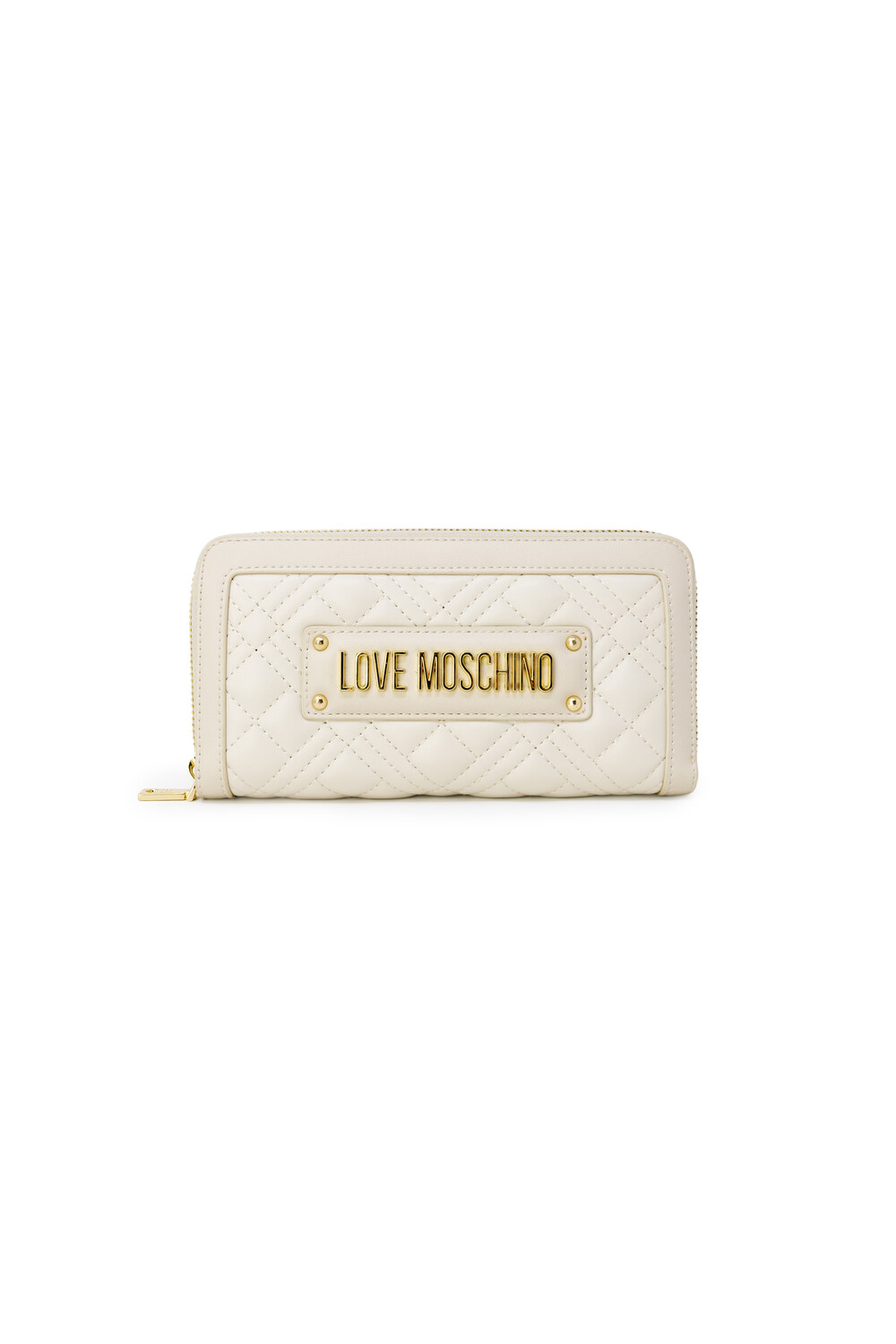 

Кошелек женский Love Moschino стеганый, бежевый