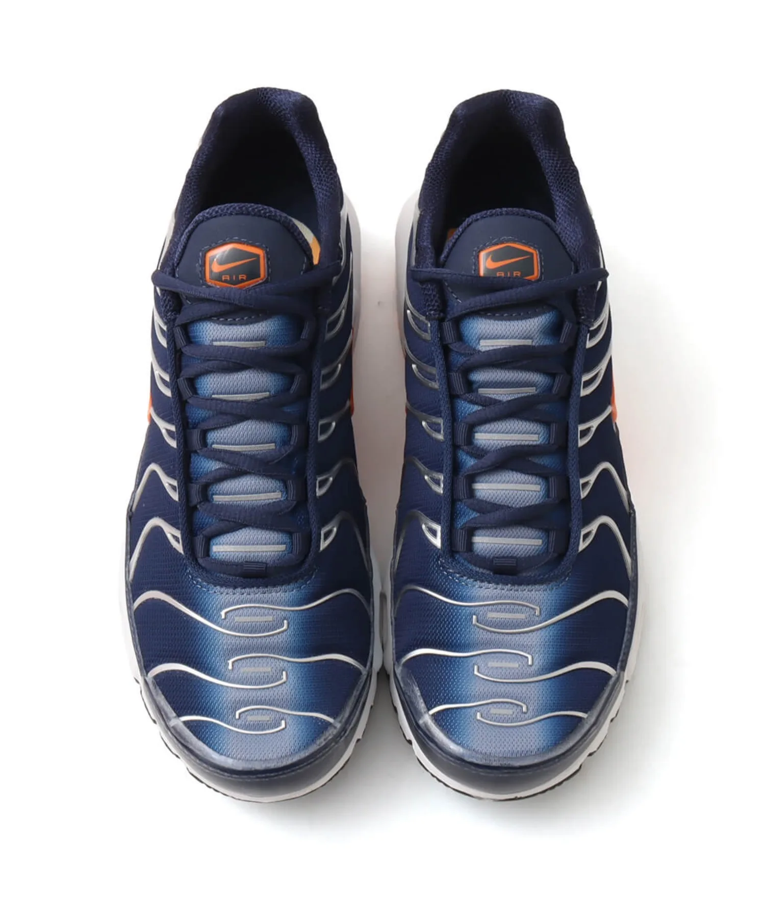 Кроссовки с технологией Tuned Air NIKE AIR MAX PLUS navy — фото 2