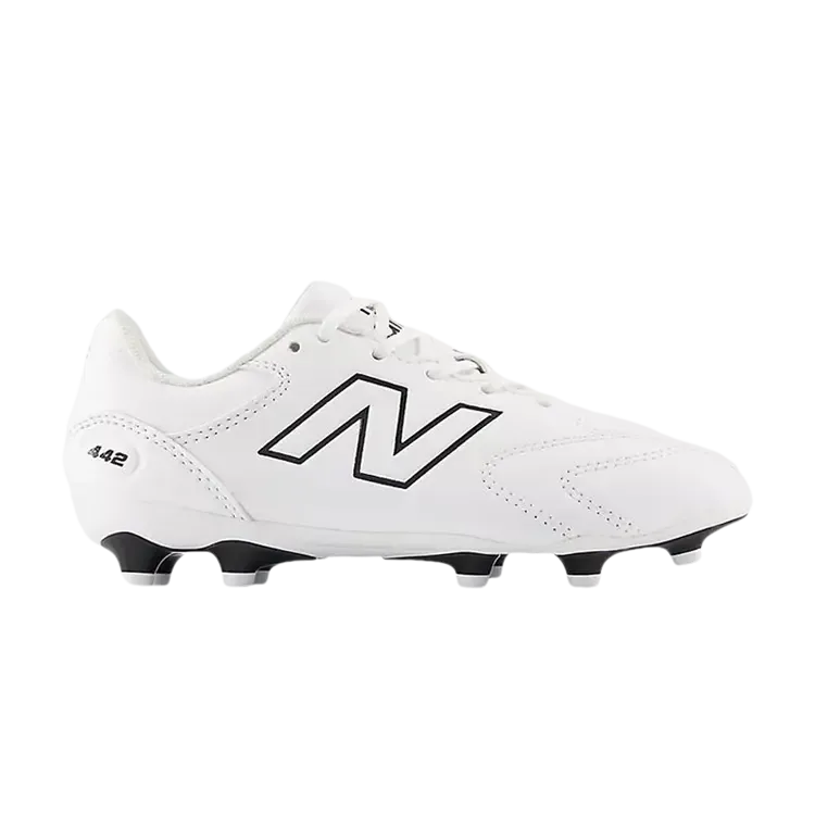 Кроссовки New Balance 442 Team FG V3 Big Kid 'White Black'