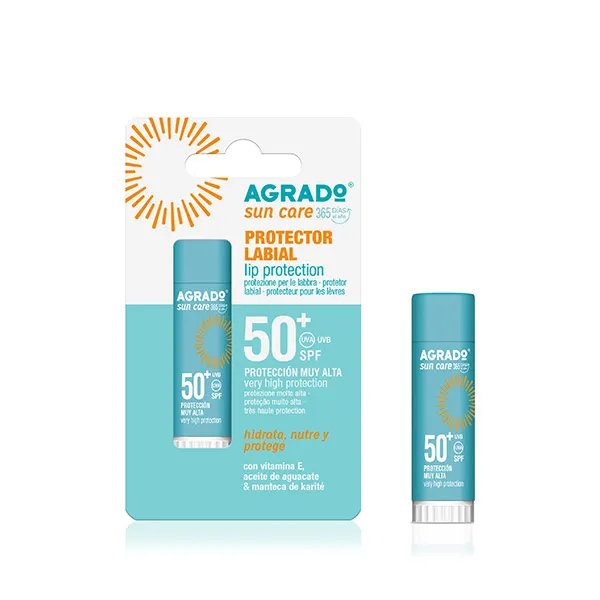 

Бальзам для губ Spf 50+ Lip Protection Agrado, 9 g