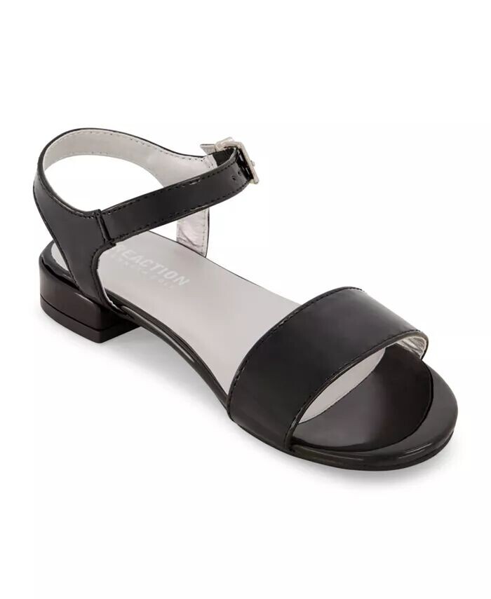 

Лакированные сандалии для больших девочек Kenneth Cole New York, черный