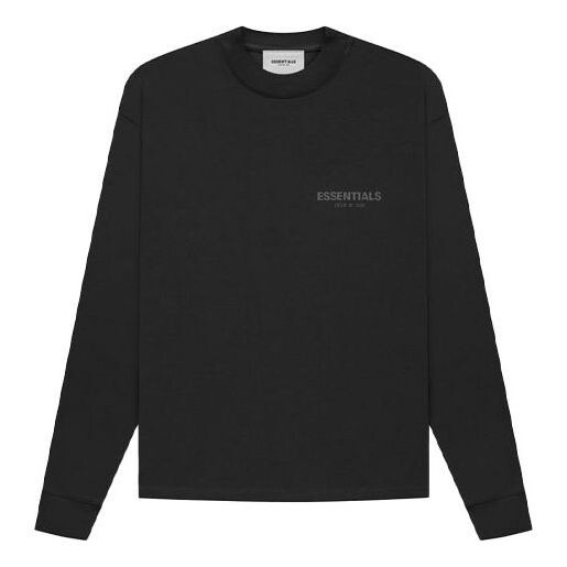 

Футболка Fear of God Essentials FW21 Long Sleeve Tee Stretch Limo, цвет stretch limo, Черный, Футболка Fear of God Essentials FW21 Long Sleeve Tee Stretch Limo, цвет stretch limo