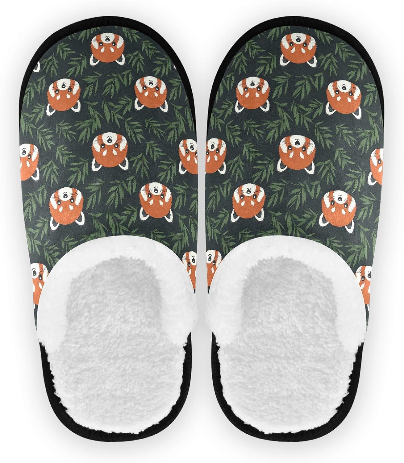 

Тапочки JHKKU для женщин и мужчин, пушистые домашние тапочки, теплые, с противоскользящей подошвой, уютные для дома и путешествий, красный