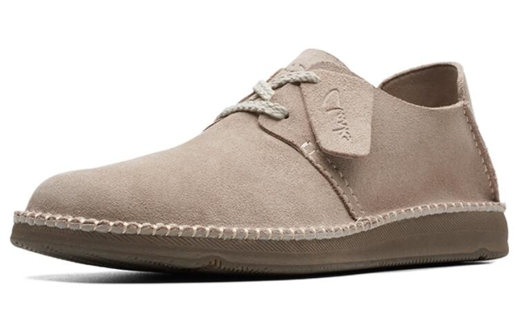 Мужские повседневные мужские низкие серые Clarks — фото 3