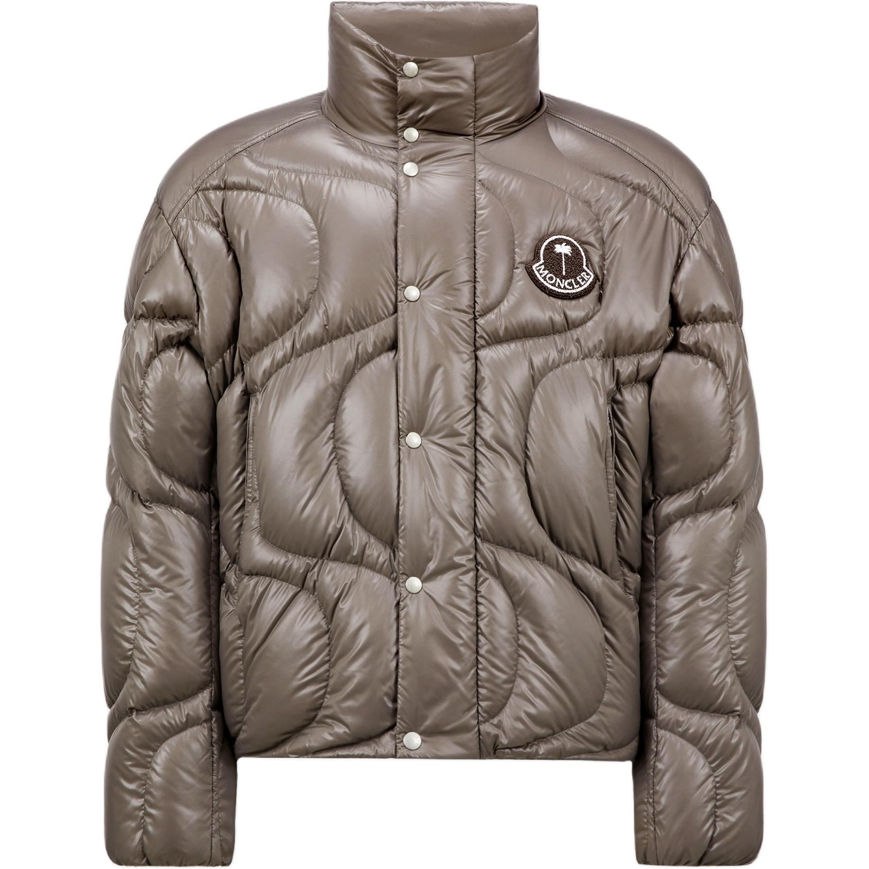 

MONCLER GENIUS Куртка Moncler X Palm Angels стёганая глянцевая, Gray