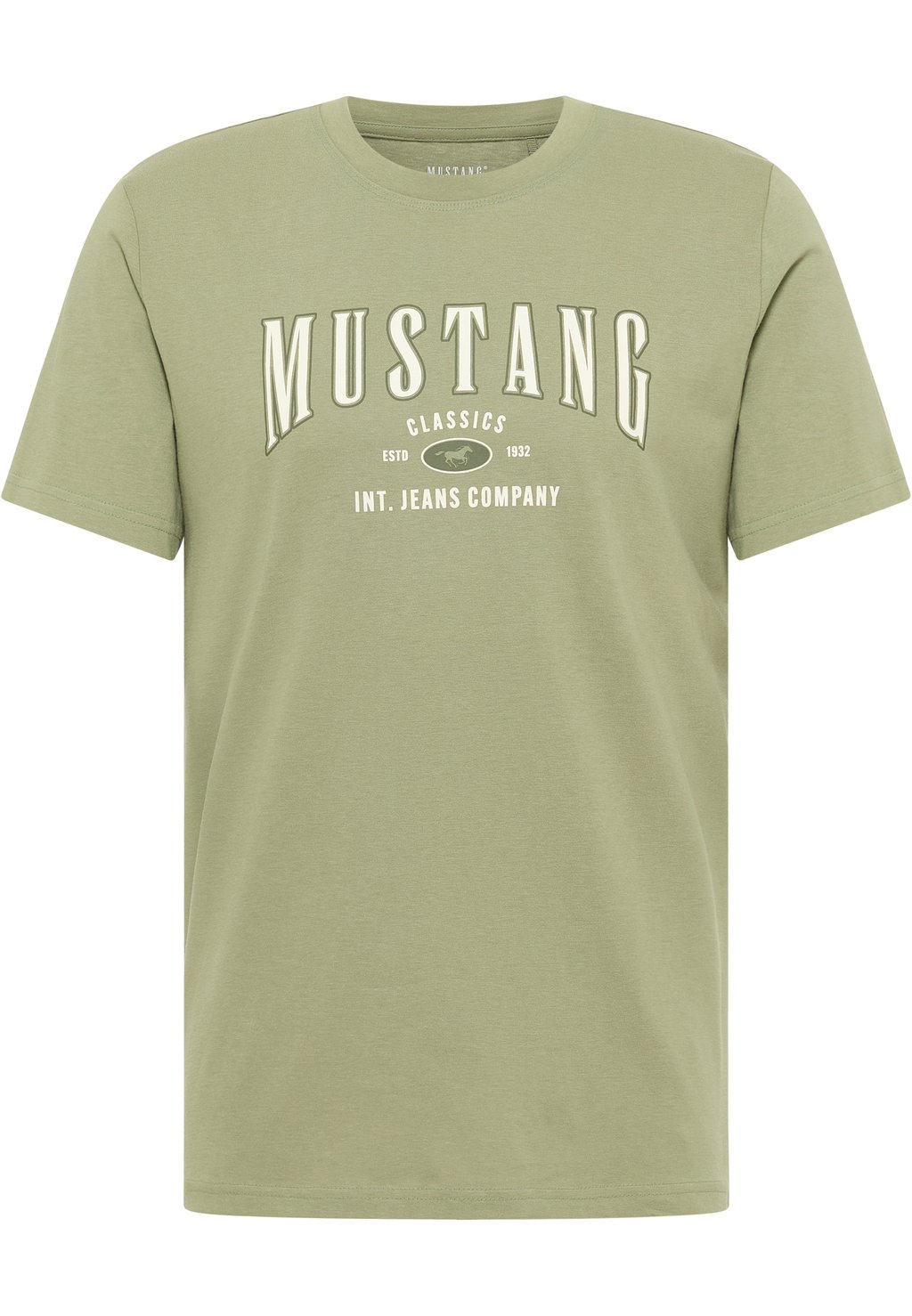 

Футболка с принтом STYLE AUSTIN Mustang, светло-зеленый