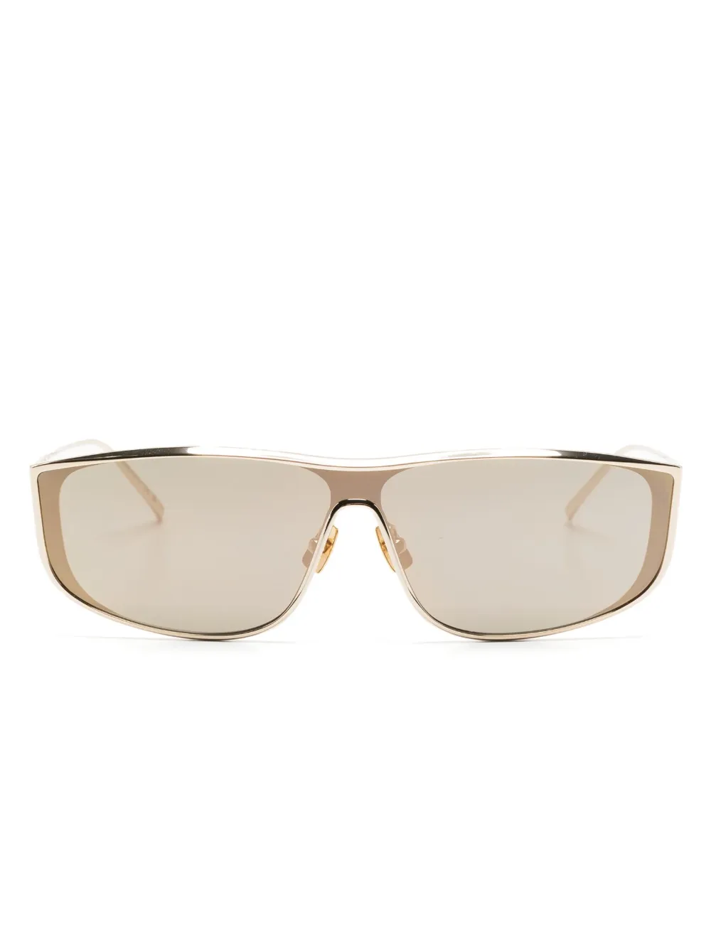 

Солнцезащитные очки-пилоты Luna Saint Laurent Eyewear, золотой